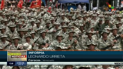 Venezuela juramentó a los milicianos como efectivos de la guardia de honor