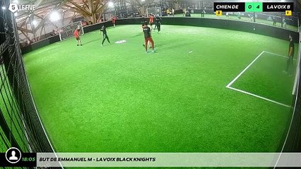 But de Emmanuel M - Lavoix Black Knights