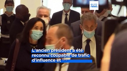 Nicolas Sarkozy condamné à trois ans de prison, dont un ferme, dans l'affaire "Bismuth"