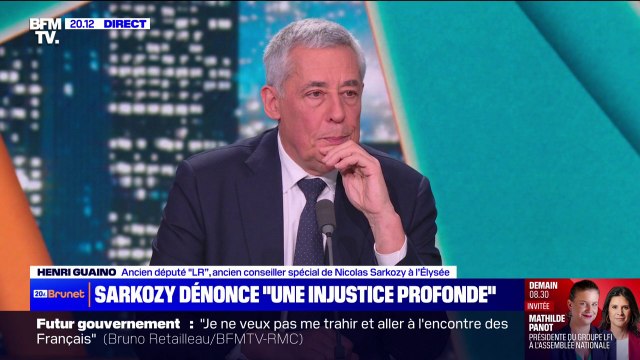 Nicolas Sarkozy condamné: Je ne suis pas convaincu que ce procès était équitable , déclare son ancien conseiller spécial à l'Élysée Henri Guaino