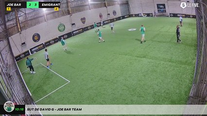 But de David G - Joe Bar Team