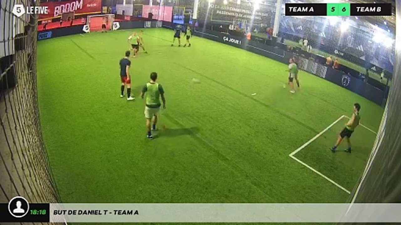 But de Daniel T - Team A