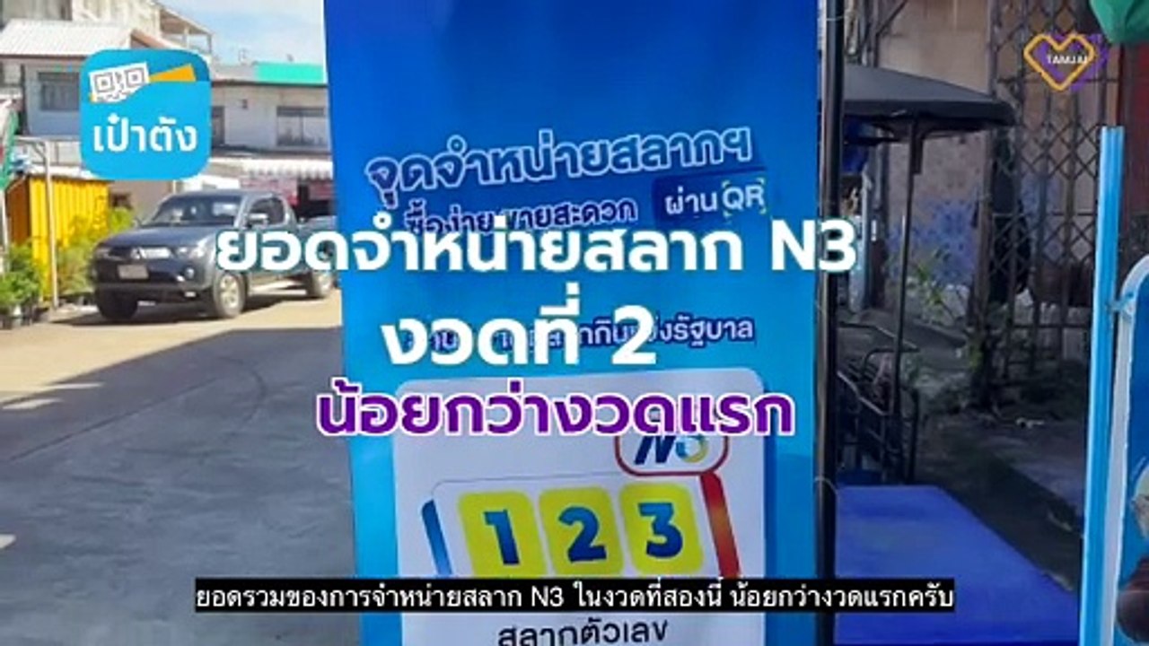 สรุปผลหวย N3 รอบ 2