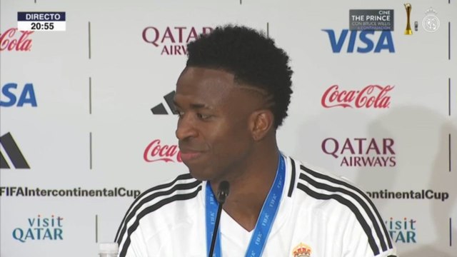 Vinicius JR, rueda de prensa completa tras la final de la Copa Intercontinental | Real Madrid 3 - Pachuca 0
