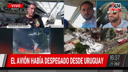 AVIÓN CHOCÓ CONTRA CASA: "NO HUBO NI ALARMA NI INCONVENIENTE ALGUNO" - Gustavo descalzi