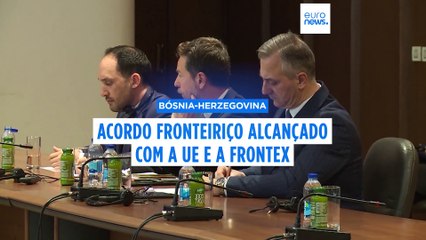 Bósnia e Herzegovina mais perto de aderir à UE na sequência do acordo FRONTEX