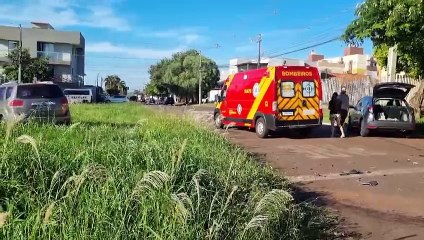 Colisão entre veículos deixa rapaz ferido no Coqueiral