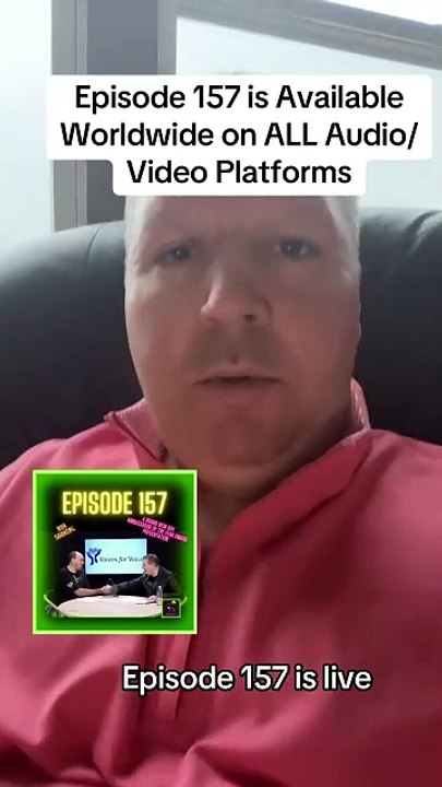 Episode 157 is Available Worldwide on ALL Audio/Video Platforms