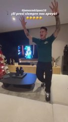 Locura de James Rodríguez celebrando la Kings League