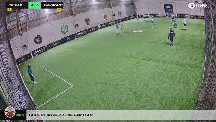 Faute de Olivier D - Joe Bar Team
