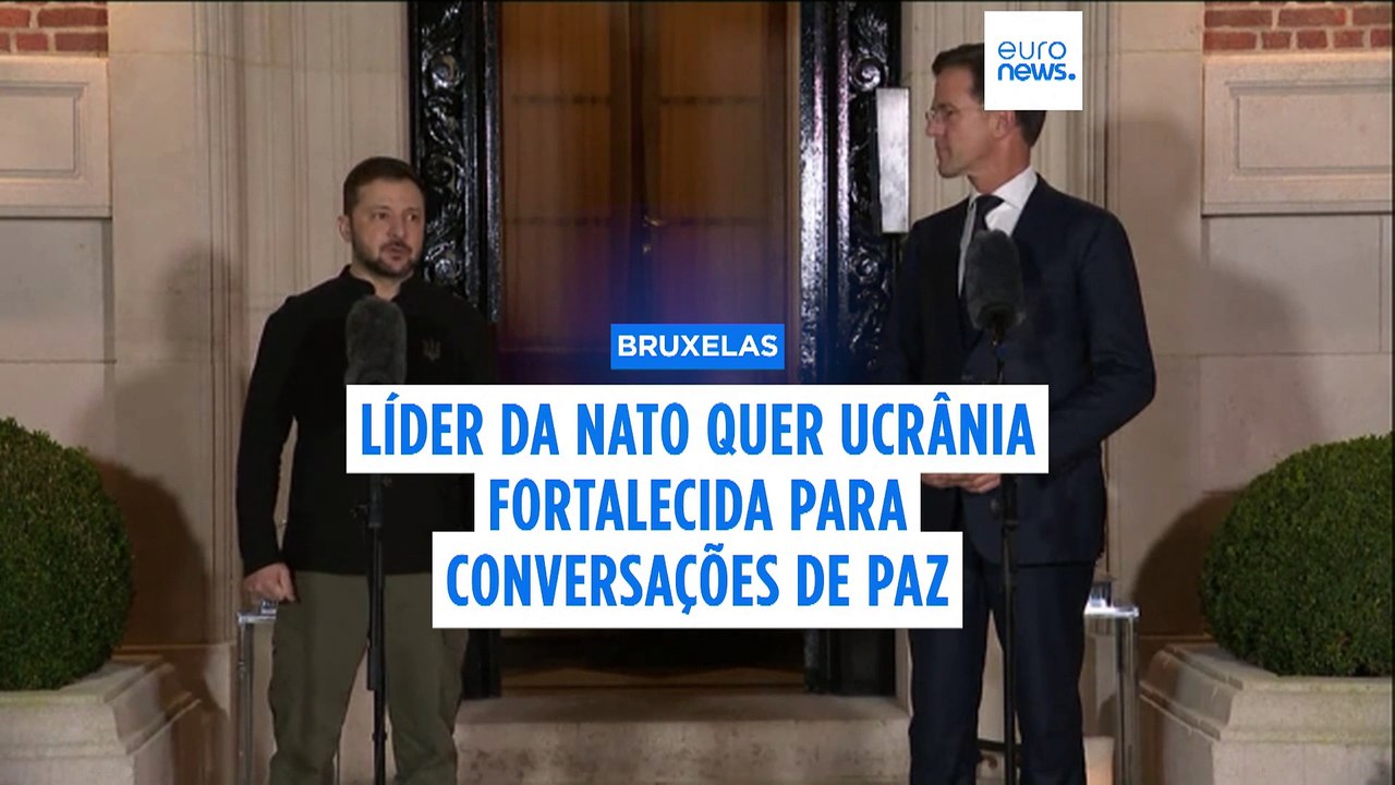 NATO quer colocar a Ucrânia numa posicão favorável para eventuais conversações de paz com a Rússia