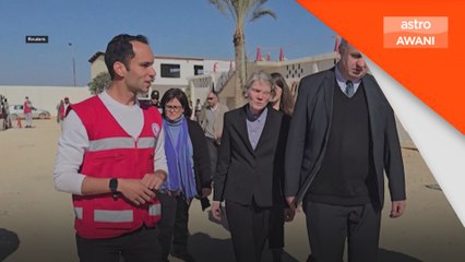 Duta Jerman ke Mesir pantau ketibaan 63 tan bantuan kemanusiaan