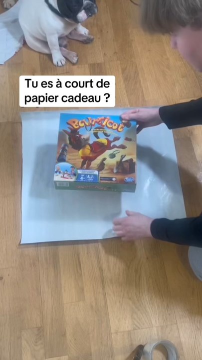 Pour économiser du papier cadeau 🎁