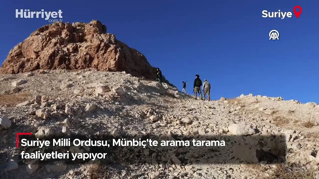 Suriye Milli Ordusu, Münbiç'te arama tarama faaliyetleri yapıyor