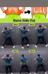 Burn Side Fat fast for Girls