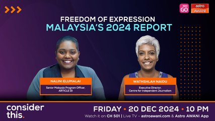 Consider This: Freedom of Expression — Malaysia’s 2024 Report