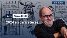 L'année 2024 en caricatures (Pierre Kroll)