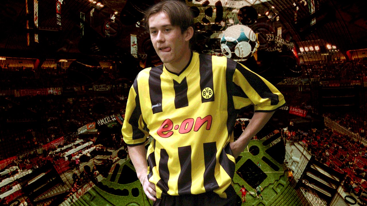 Als der BVB Rosicky beim DFB-Hallenpokal vorstellte