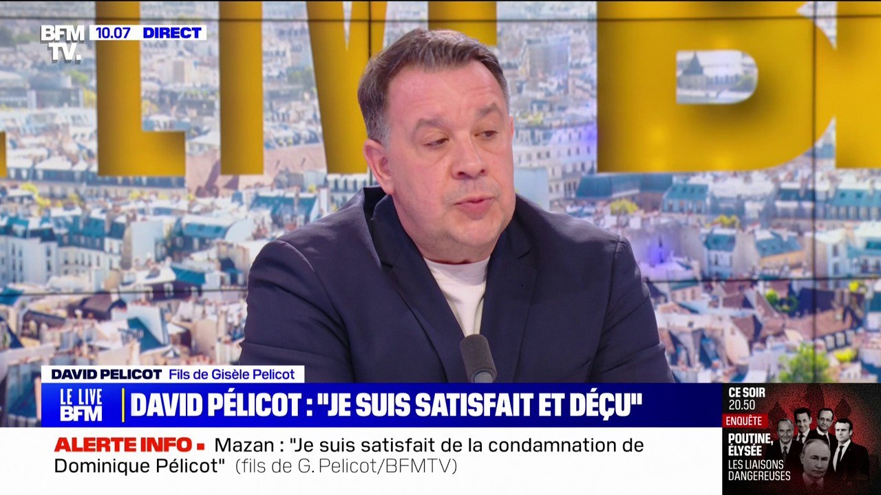 David Pelicot: "Les enfants ont été oubliés"