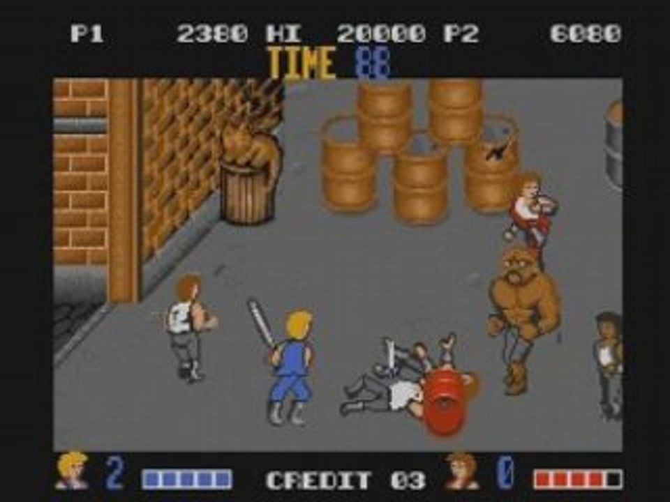 Commodore Amiga (1985) > Double Dragon > Stage 1
