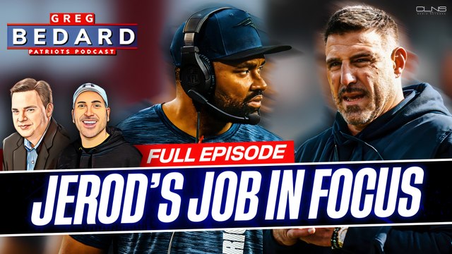 Jerod Mayo’s Job in Focus After Patriots Loss to Arizona | Greg Bedard Patriots Podcast