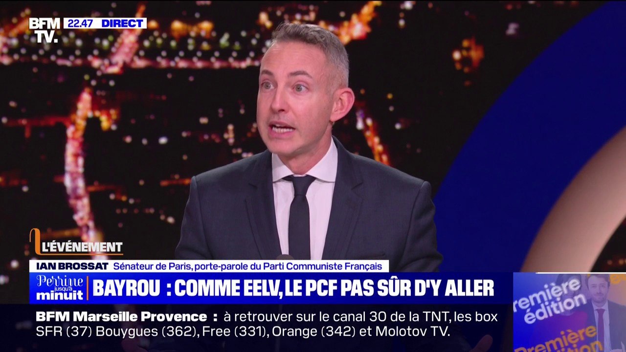 Partis politiques conviés à Matignon: "Nous ne sommes pas des partisans de la politique de la chaise vide", assure Ian Brossat (PCF)