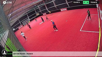 But de Pavin - Team B