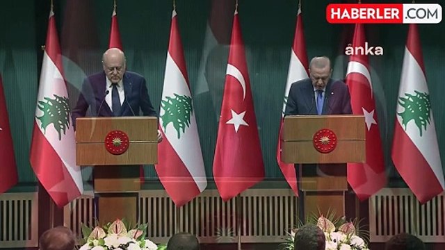 Cumhurbaşkanı Erdoğan: Türkiye ve Lübnan Olarak Müşterek Hedefimiz Suriye'yi Yeni Bir Şevkle Ayağa Kaldırmaktır