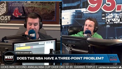 WEEI Afternoons: Does the NBA REALLY have a three-point problem?