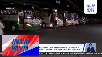 Ilang biyahe papunta sa ilang probinsiya, fully-booked na | Unang Balita