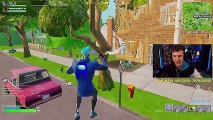 Ninja Carries Stable Ronaldo in OG Fortnite