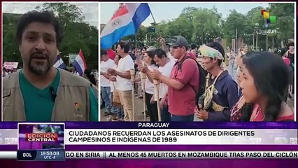 Movilizaciones en Paraguay para expresar situaciones de injusticia