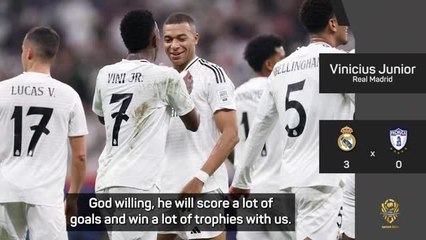 Vini Jr always been a 'big fan' of teammate Mbappe