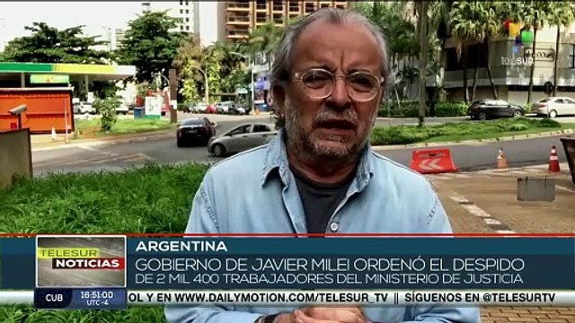 Gobierno argentino continúa ejecutando los despidos masivos