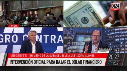 💸EL DÓLAR BLUE SUBIÓ A 1.205: "AL GOBIERNO LE PREOCUPA MÁS BAJAR LA BRECHA QUE TENER RESERVAS"