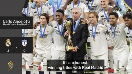 Winning trophies at Madrid is 'easier' - Ancelotti