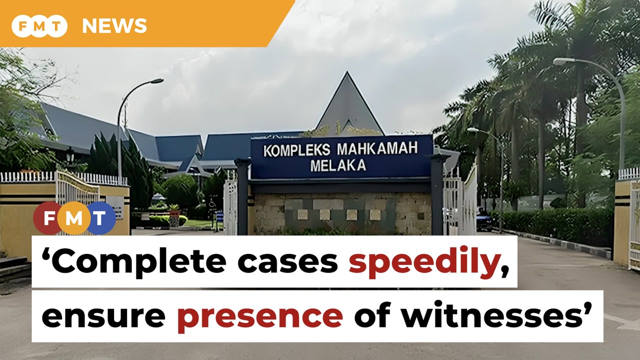 Complete cases speedily, ensure presence of witnesses, judge tells prosecution