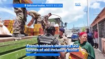 French troops deliver 120 tonnes of aid to Mayotte ahead of President Macron's Thursday visit