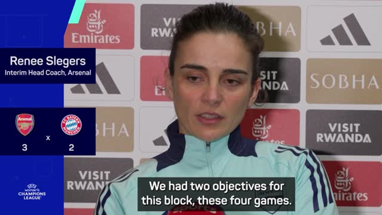 'I'm sure I'll have communication with the club' - Slegers on Arsenal future