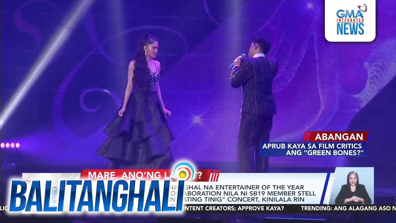 Julie Anne San Jose, itinanghal na entertainer of the year ng 37th Aliw Awards; collaboration nila ni SB19 member Stell para sa "Julie x Stell: Ang Ating Tinig" concert, kinilala rin | Balitanghali