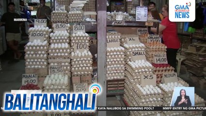 PHL Egg Board - Presyo ng itlog, inaasahang tataas habang papalapit ang pasko | Balitanghali