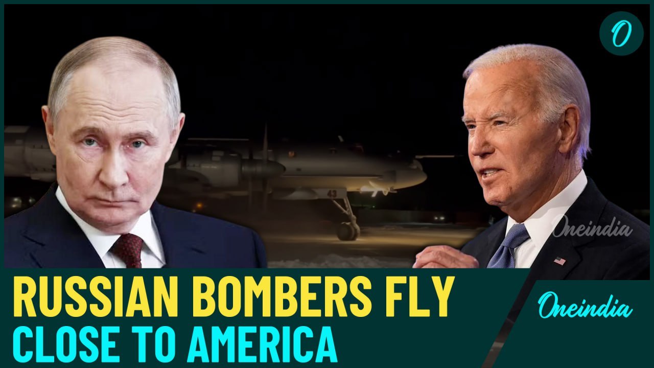 Shocking Video: Russian TU-95MS Missile Bombers Fly Near American Skies With Su-35 Fighter Jets