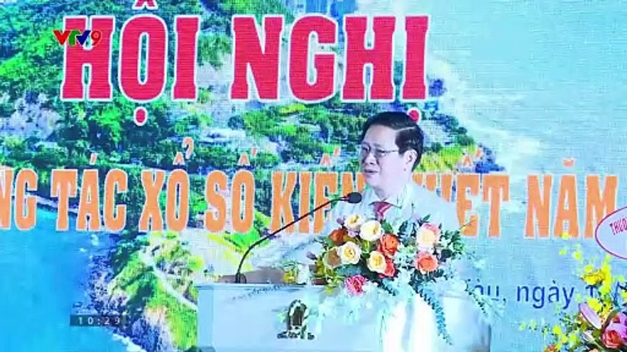 Hội nghị Tổng kết công tác XSKT năm 2024 (VTV9)