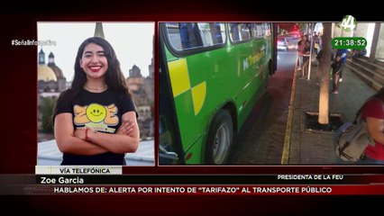 Zoé García habla de la alerta por intento de “Tarifazo” al transporte público
