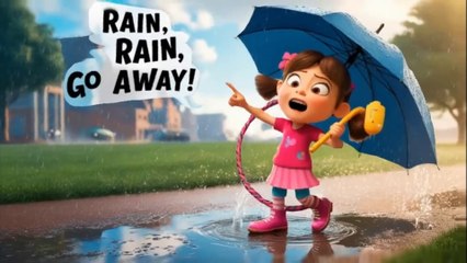 Rain Rain Go Away | Nursery Rhymes for Kids | Fun & Educational Songs..