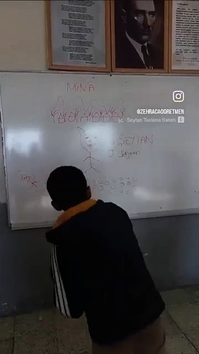 Sınıfta 'şeytan taşlama'  uygulaması tepki topladı
