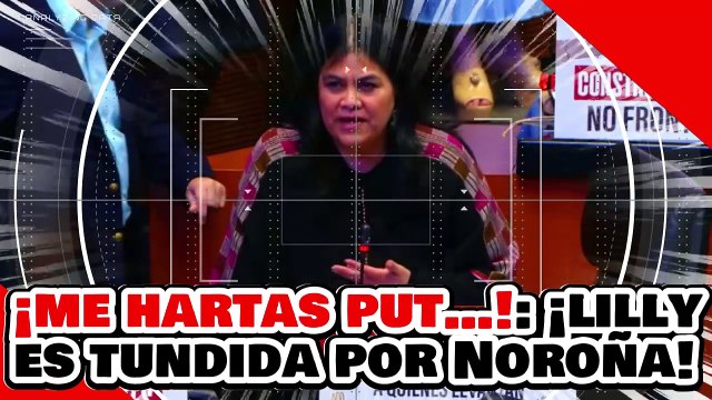 ¡me hartas put…!: ¡la Narko Meretriz Lilly Téllez es tundida brutalmente por Noroña!