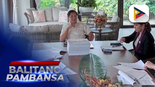 PBBM at ibang mga kalihim, patuloy ang pagsusuri sa proposed 2025 national budget