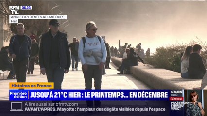 Le printemps en décembre: jusqu'à 21 degrés ce mercredi