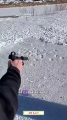 Why bullet dancing on ice ?